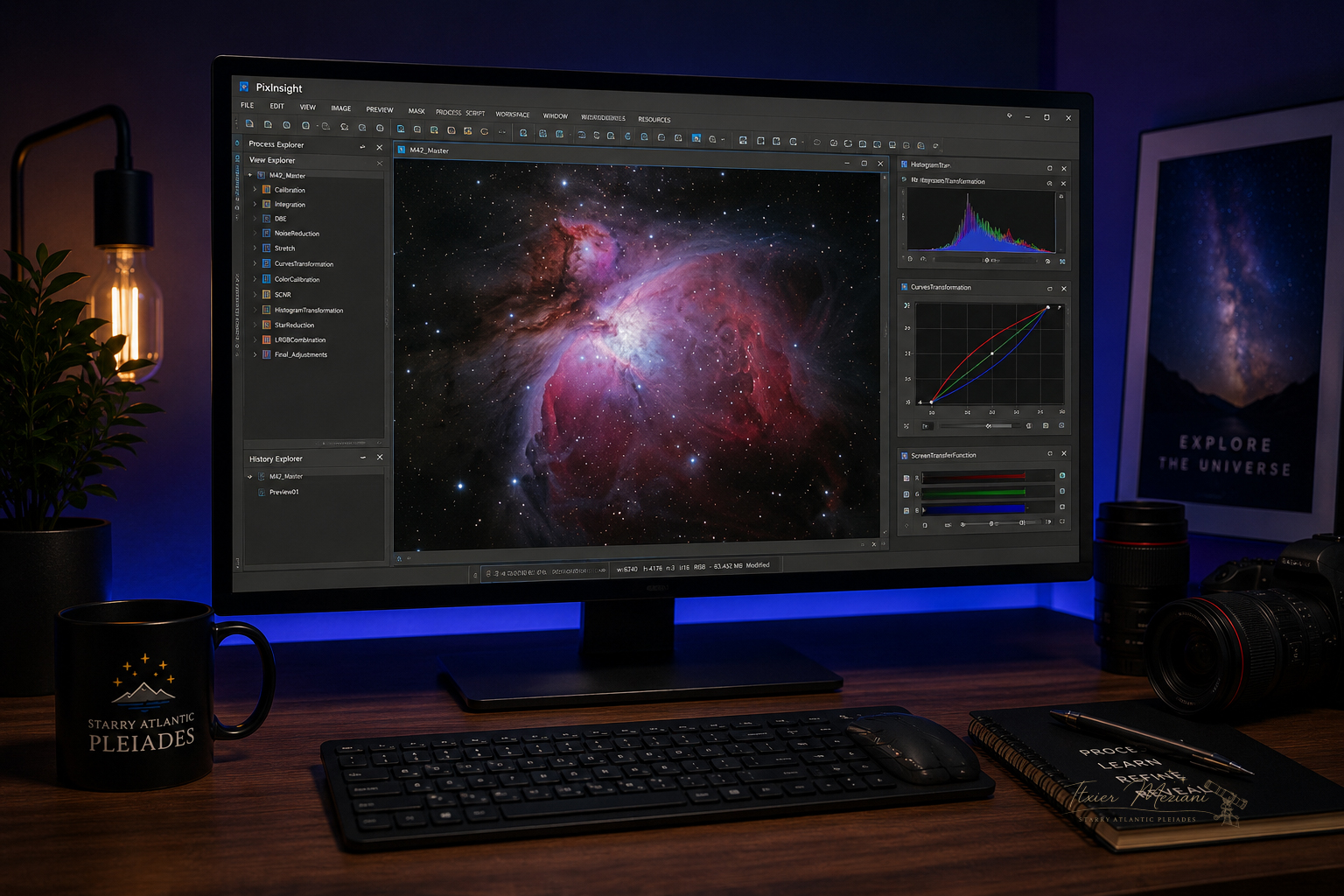 PixInsight processing workflow